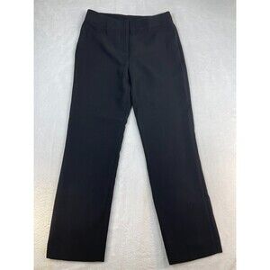 Tahari Arthur S Levin Pants Womens Size 10 Classic Suit Black Trousers